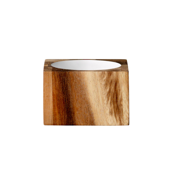 Spice Bowl Wood White