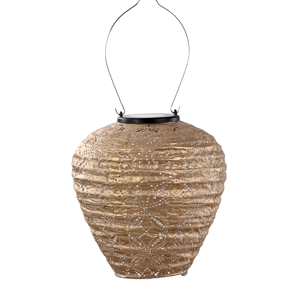 Lantern Balloon 20cm Gold Mandela