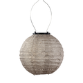 Lantern Round 20cm Light Taupe Spectare