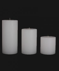 White Pillar Candle 95 x 200mm