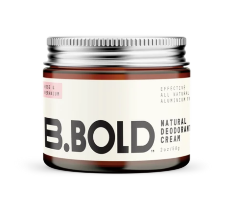 Rose & Geranium Natural Deodorant