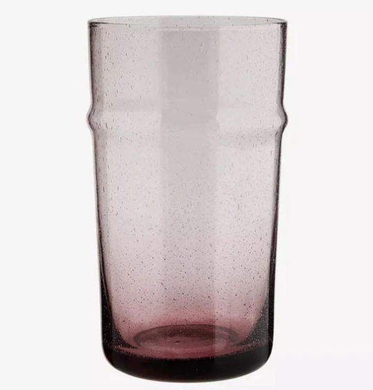 Purple Drinking Glass Tall