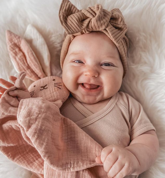 Organic Muslin Bunny Lovely