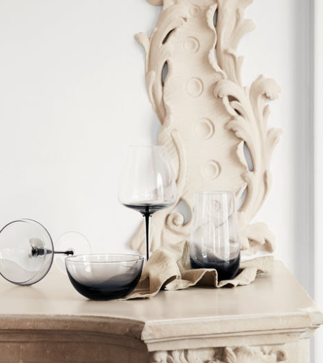 Smoke Champagne Flute