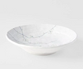 White Blossom Large Shallow Bowl