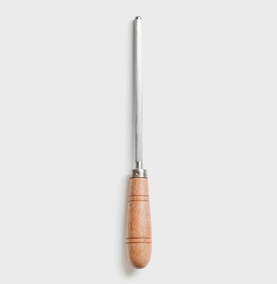 Sharpening Steel Beechwood Handle