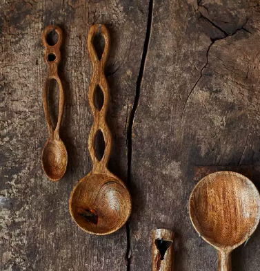 Carved Wooden Spoon