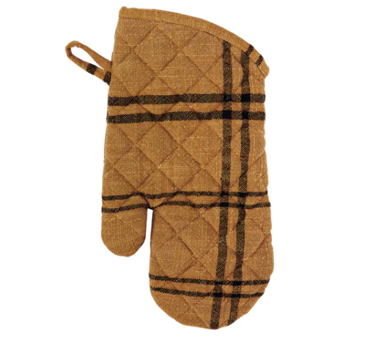 Quilted Oven Mitt Indian Tan
