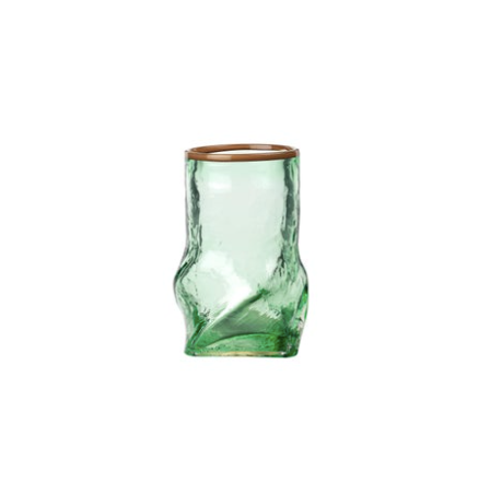 Ellen Vase Green Brown
