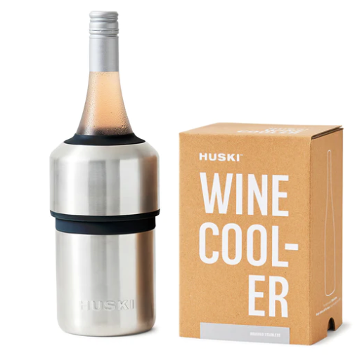 Huski Wine Cooler Brushed Stainless