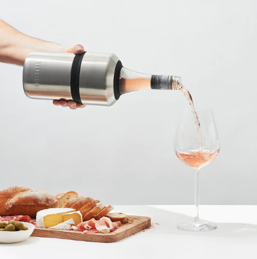 Huski Wine Cooler Brushed Stainless