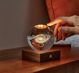 Galaxy 3D Laser Engraved Light