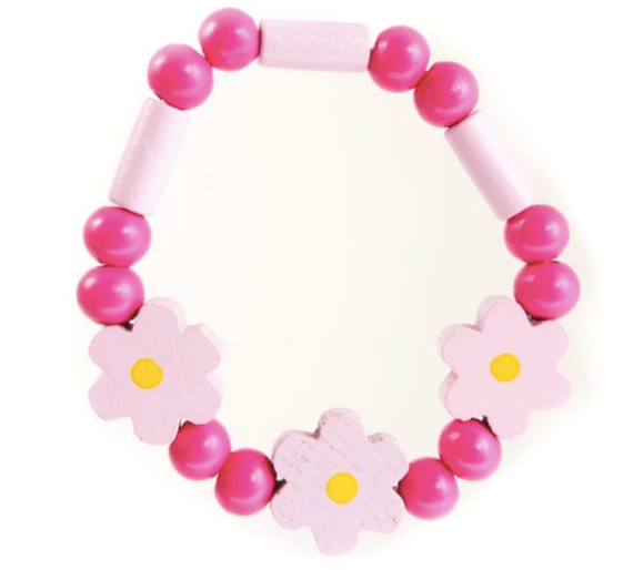 Wooden Flower Bracelet