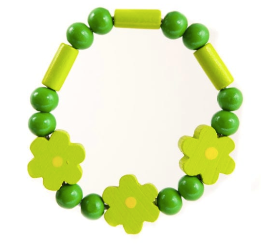 Wooden Flower Bracelet