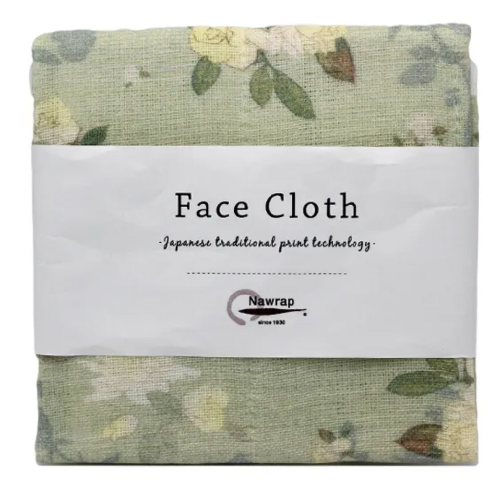 Yellow Rose Face Cloth