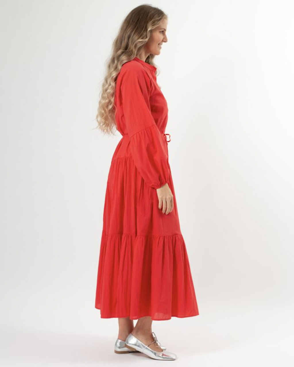 Margaret Dress Luscious Red