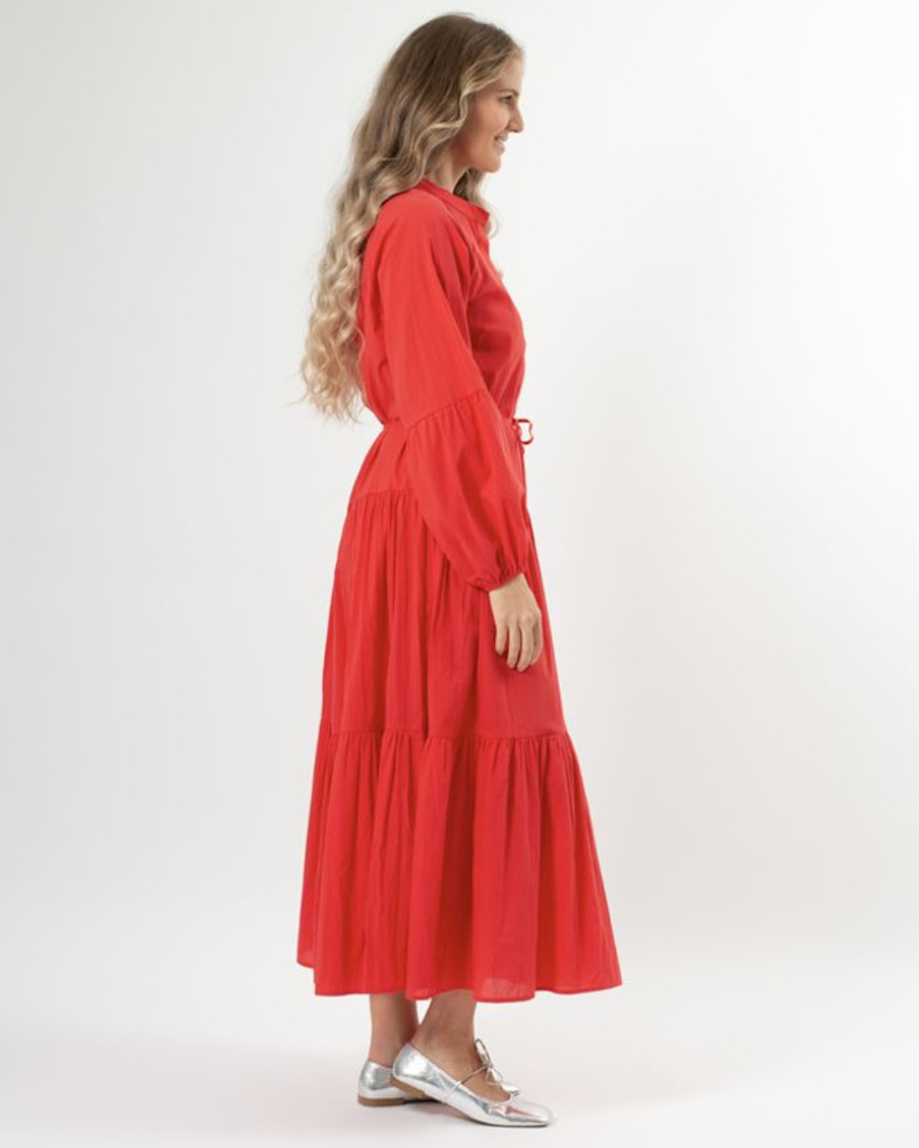 Margaret Dress Luscious Red