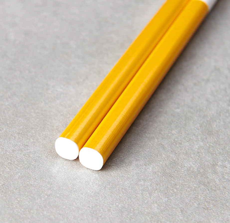 Gold & White Chopsticks
