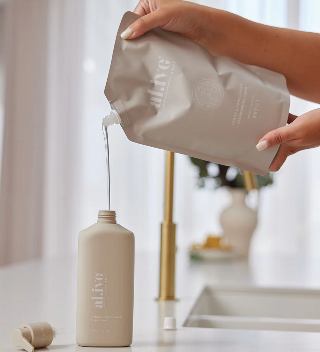 Lemon & Pomegranate Dishwashing Liquid Refill