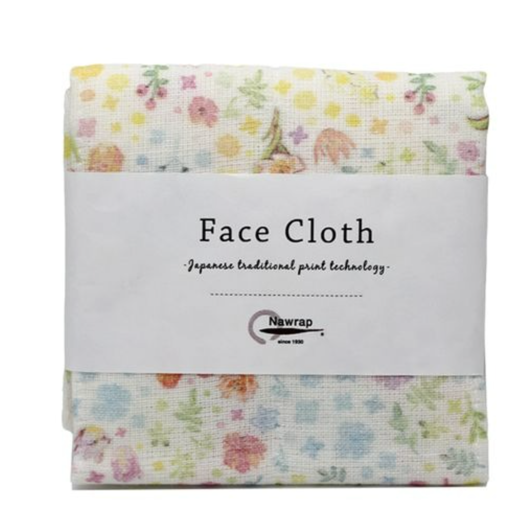 Flower Garden Face Cloth