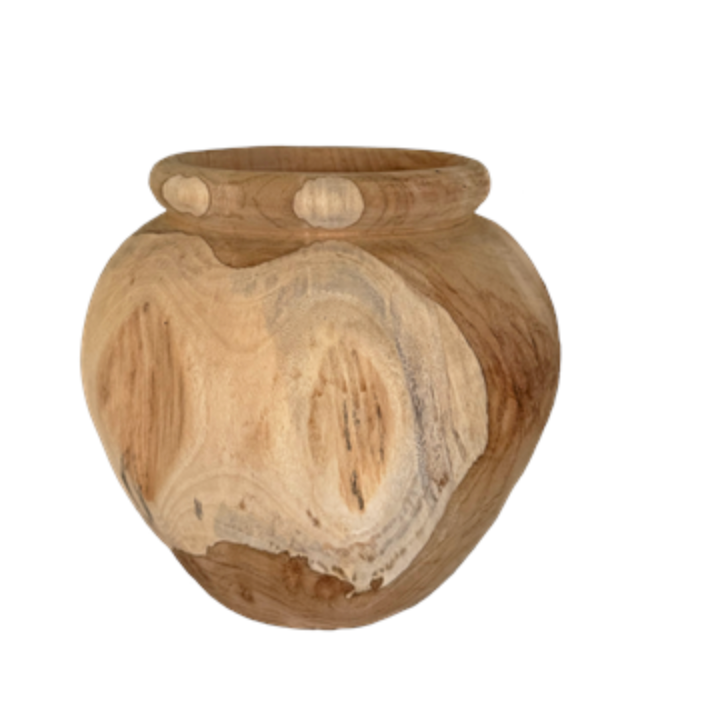 Organic Teak Pot