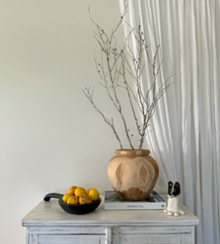Organic Teak Pot