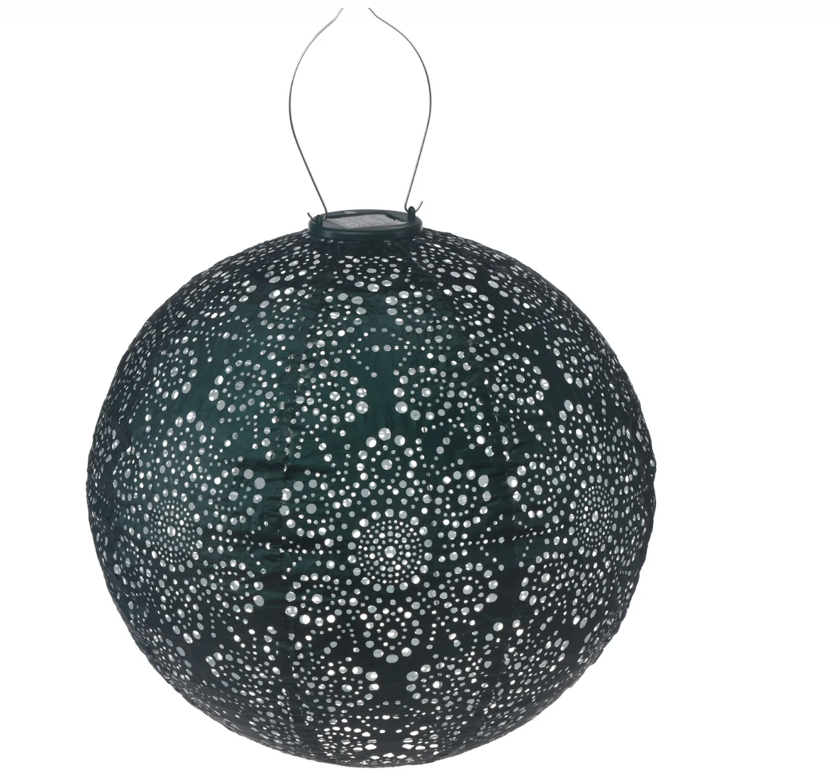 Lantern Round 40cm Green Fiore