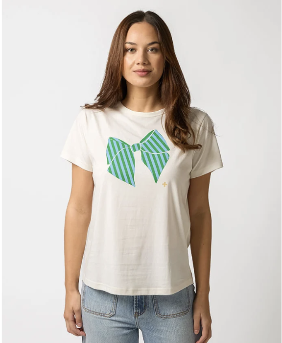 Ace Tee Off White Riveria Bow