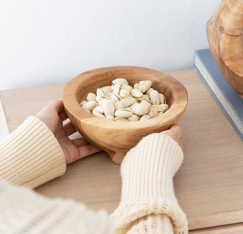 Teak Bowl