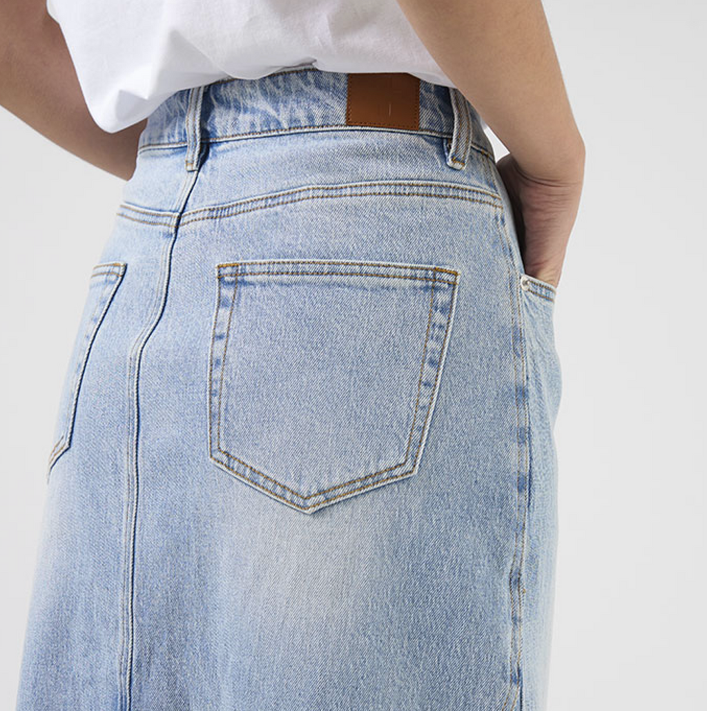 Taylah Skirt Mid Blue