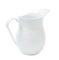 Enamel Water Jug White