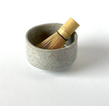 Matcha Tea Bowl Cloud Grey