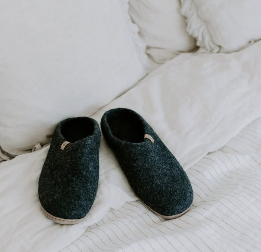 The Suffolk Slip-On Charcoal