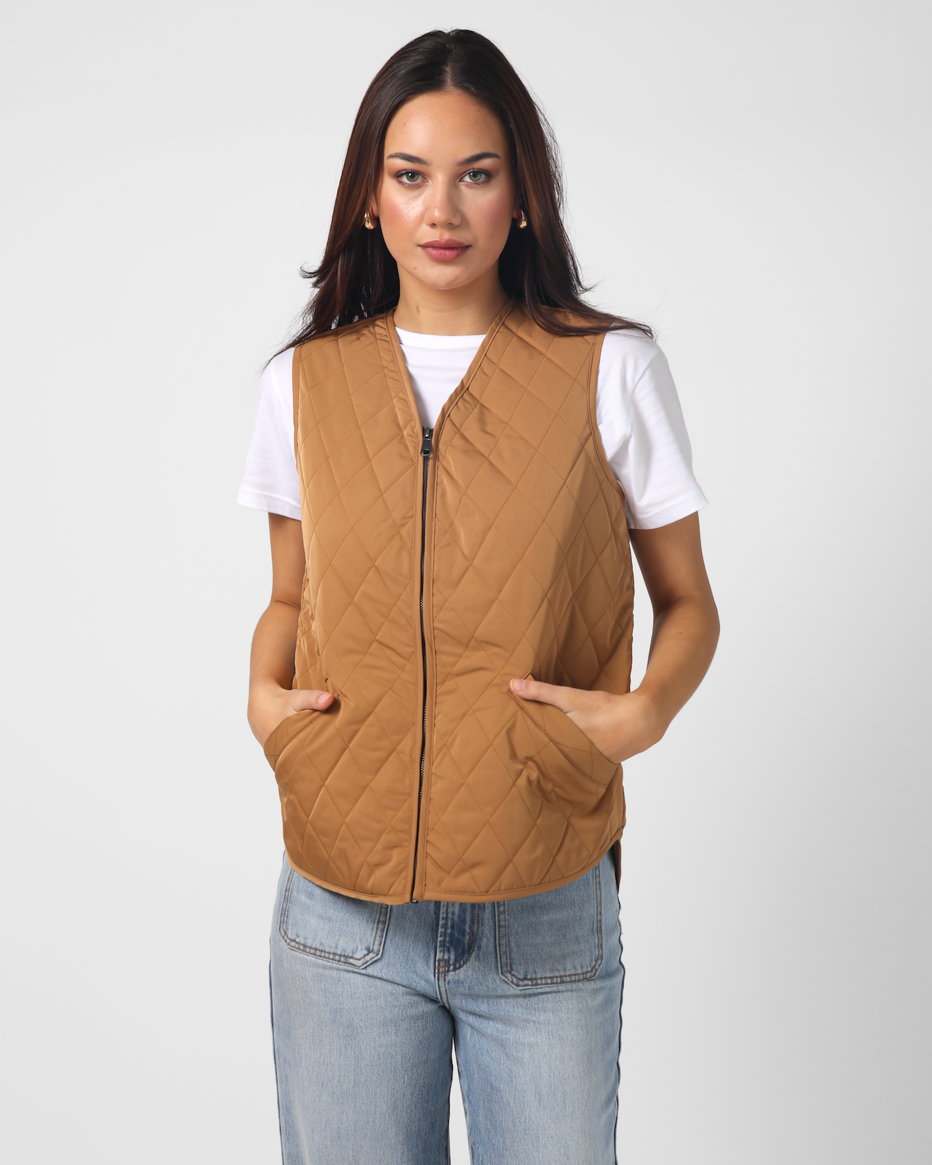 Vesta Vest Camel