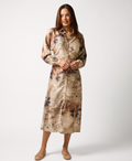 Suki Dress Winter Watercolour