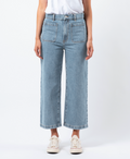Kendall Cropped Jean Light Wash
