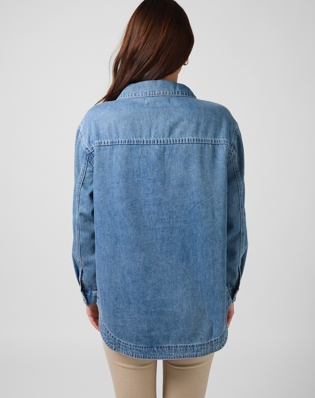 Pip Overshirt Light Wash