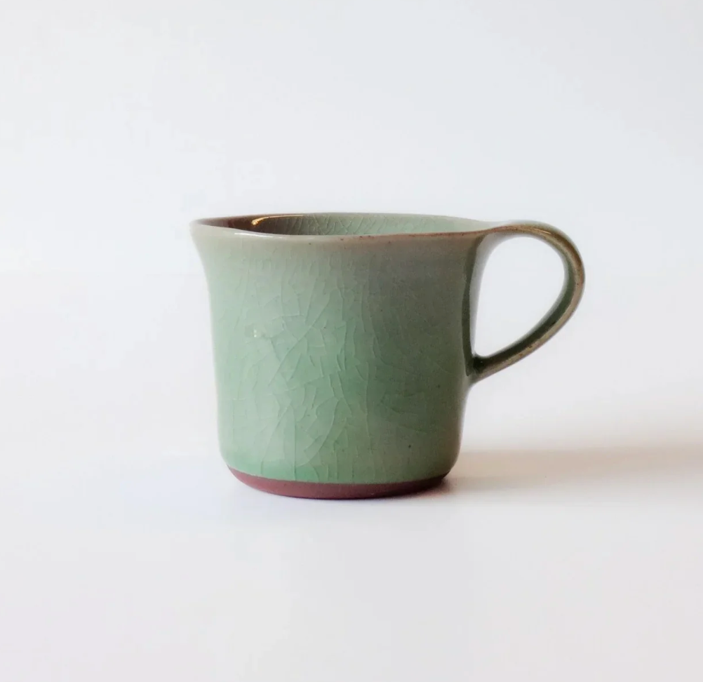 Celadon Swoop Coffee Mug