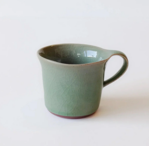 Celadon Swoop Coffee Mug