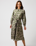 Josephine Dress Lilac Gerbera
