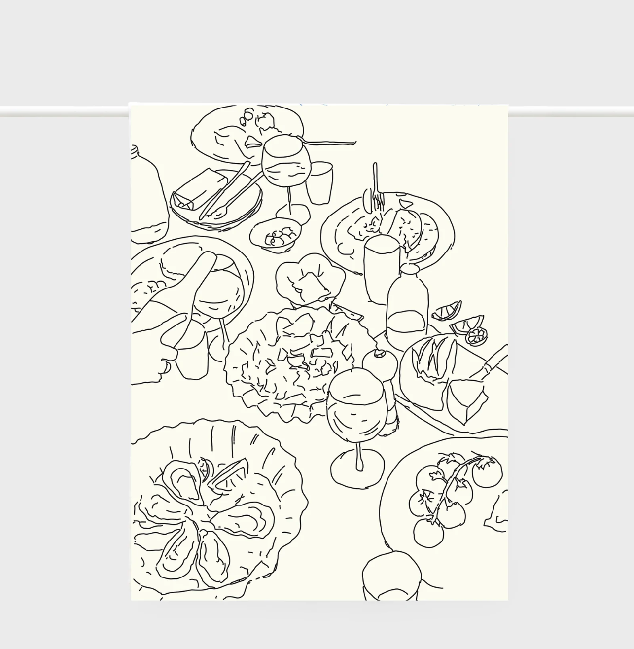 Lunch Tea Towel