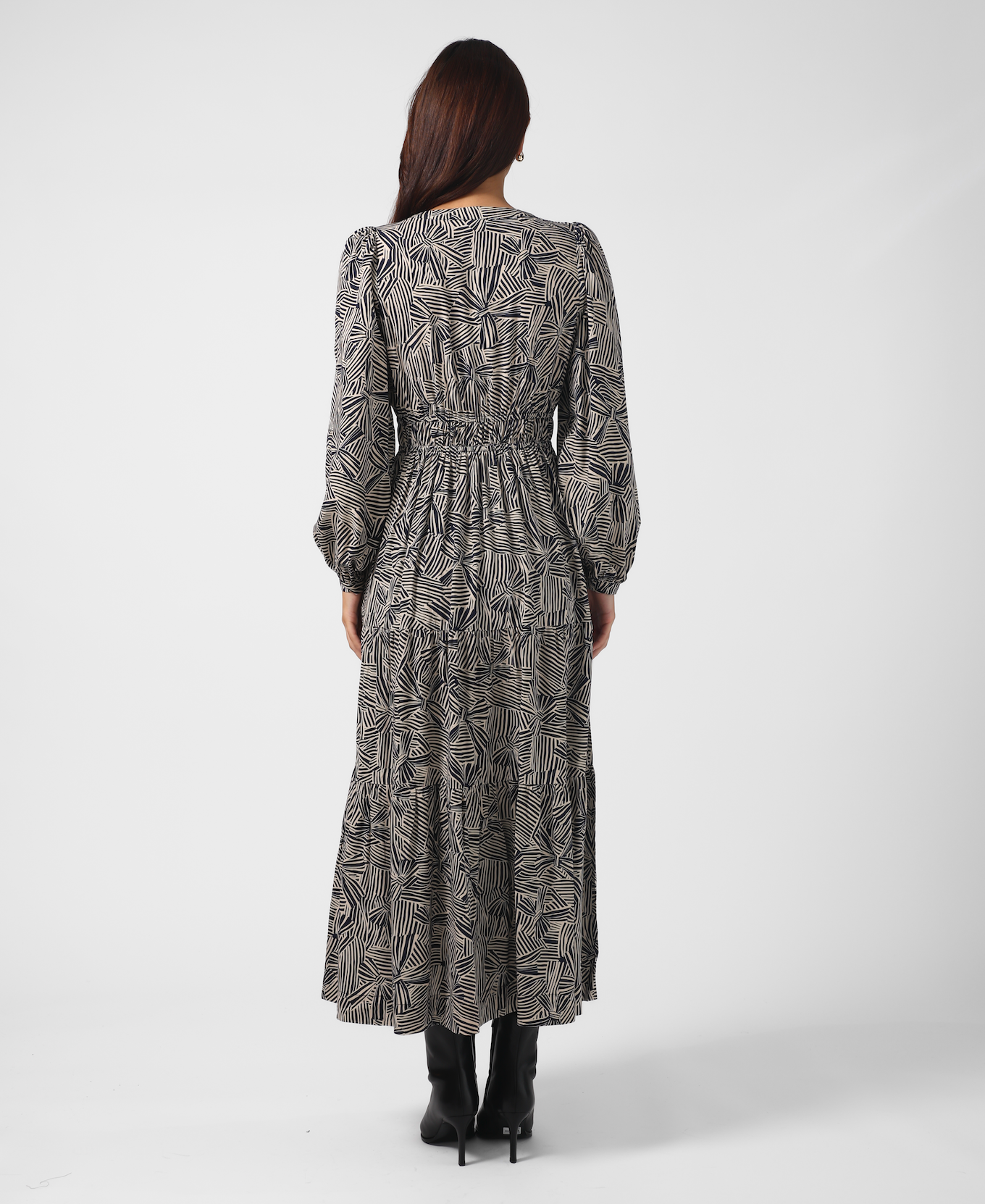 Vivienne Dress Bow Tied Indigo