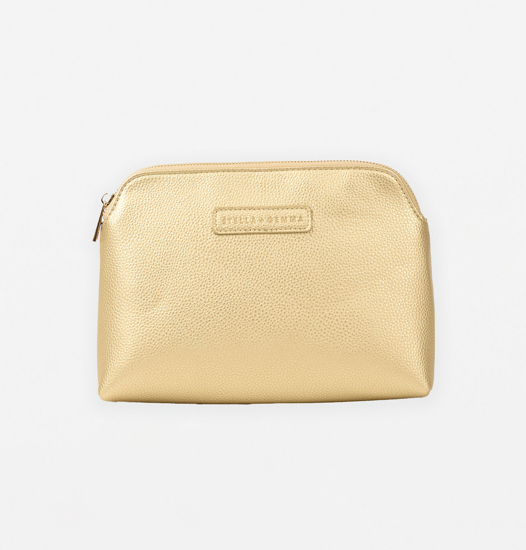 Makeup Bag Gold