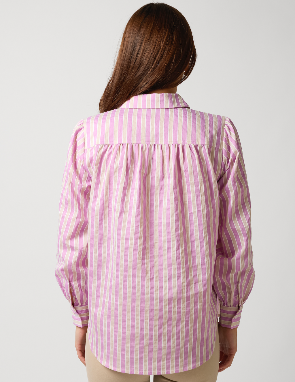 Emmery Shirt Peony Stripe