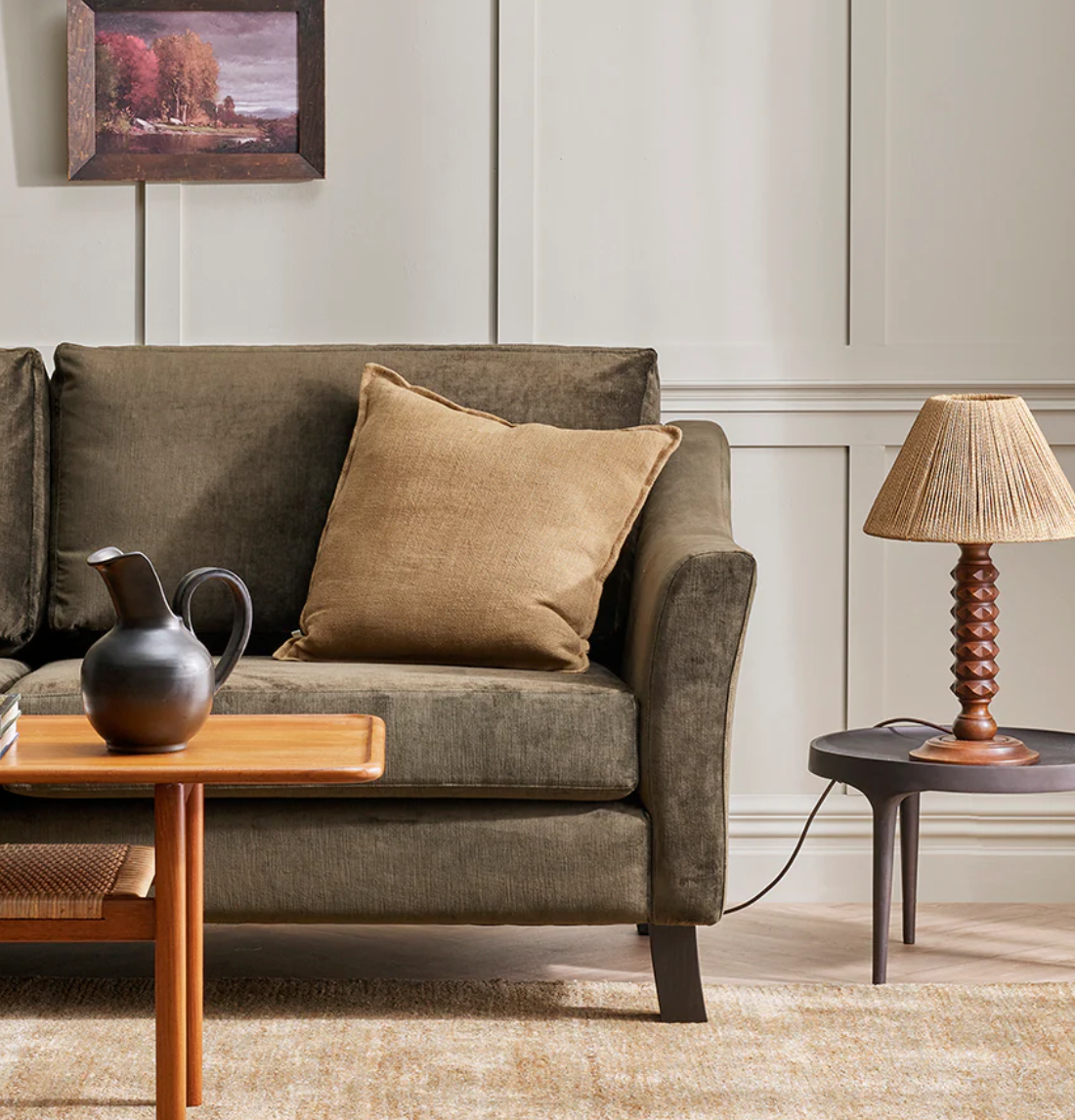 Flaxmill Fenugreek Cushion