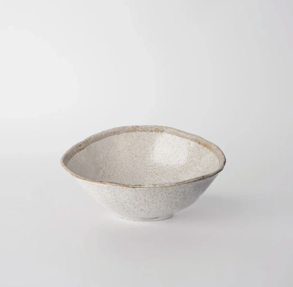 Flax Small Uneven Bowl