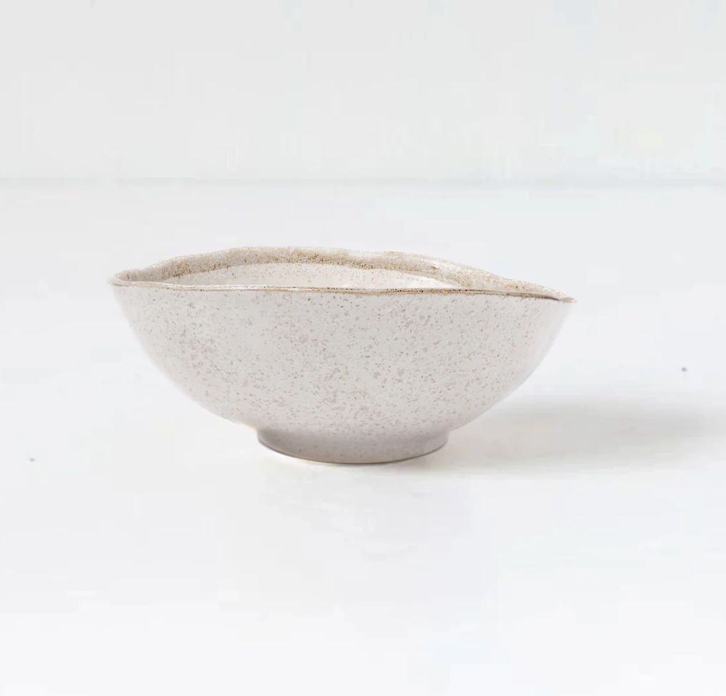 Flax Small Uneven Bowl