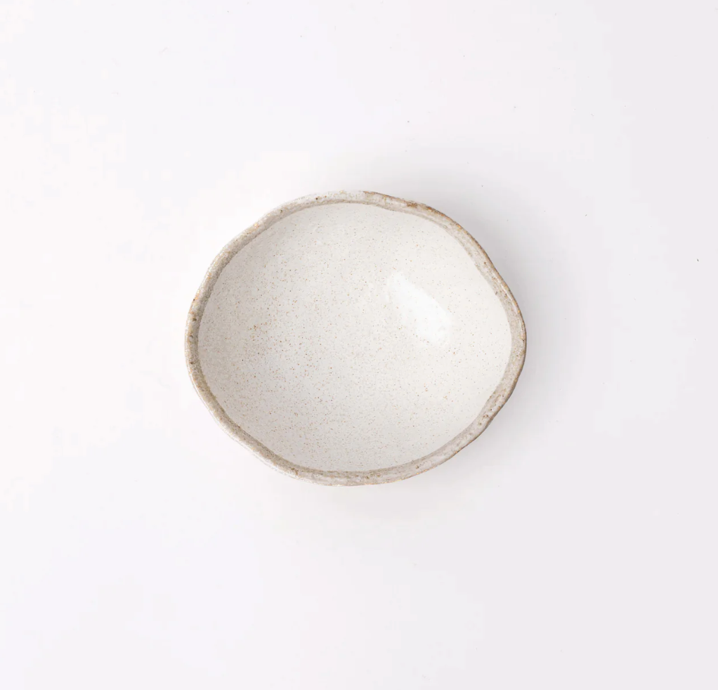 Flax Small Uneven Bowl