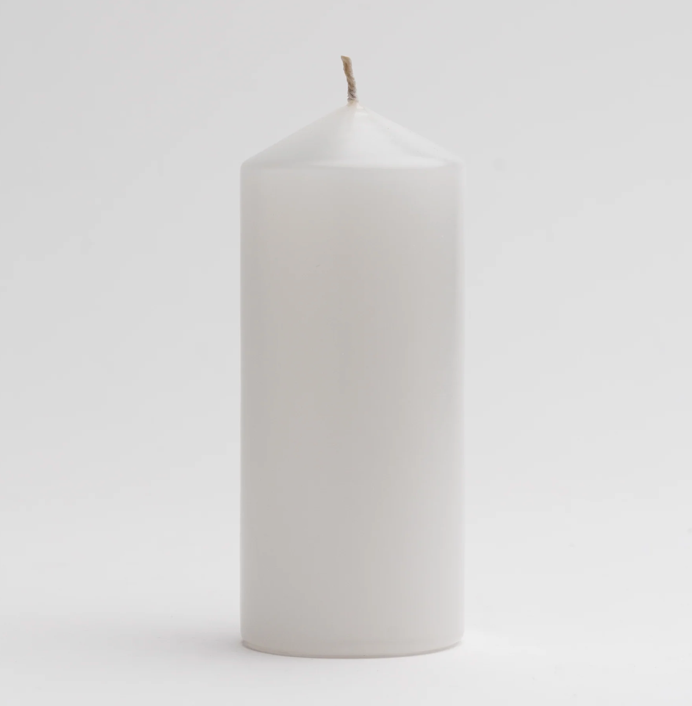 Pillar Candle White 50mm ø