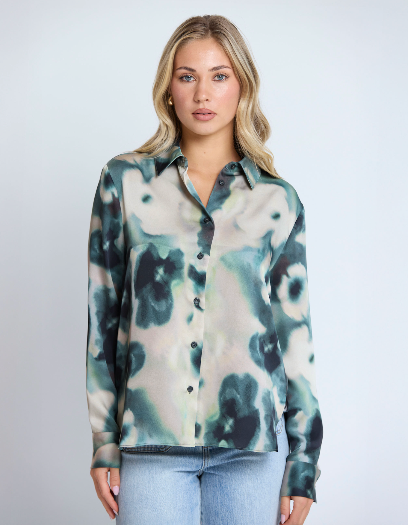 Louisa Blouse Olive Grove